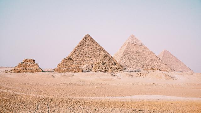 Pyramids in Egypt.